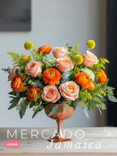 Delicadeza y Alegría: Rosas Inglesas, Craspedias y Ranúnculos